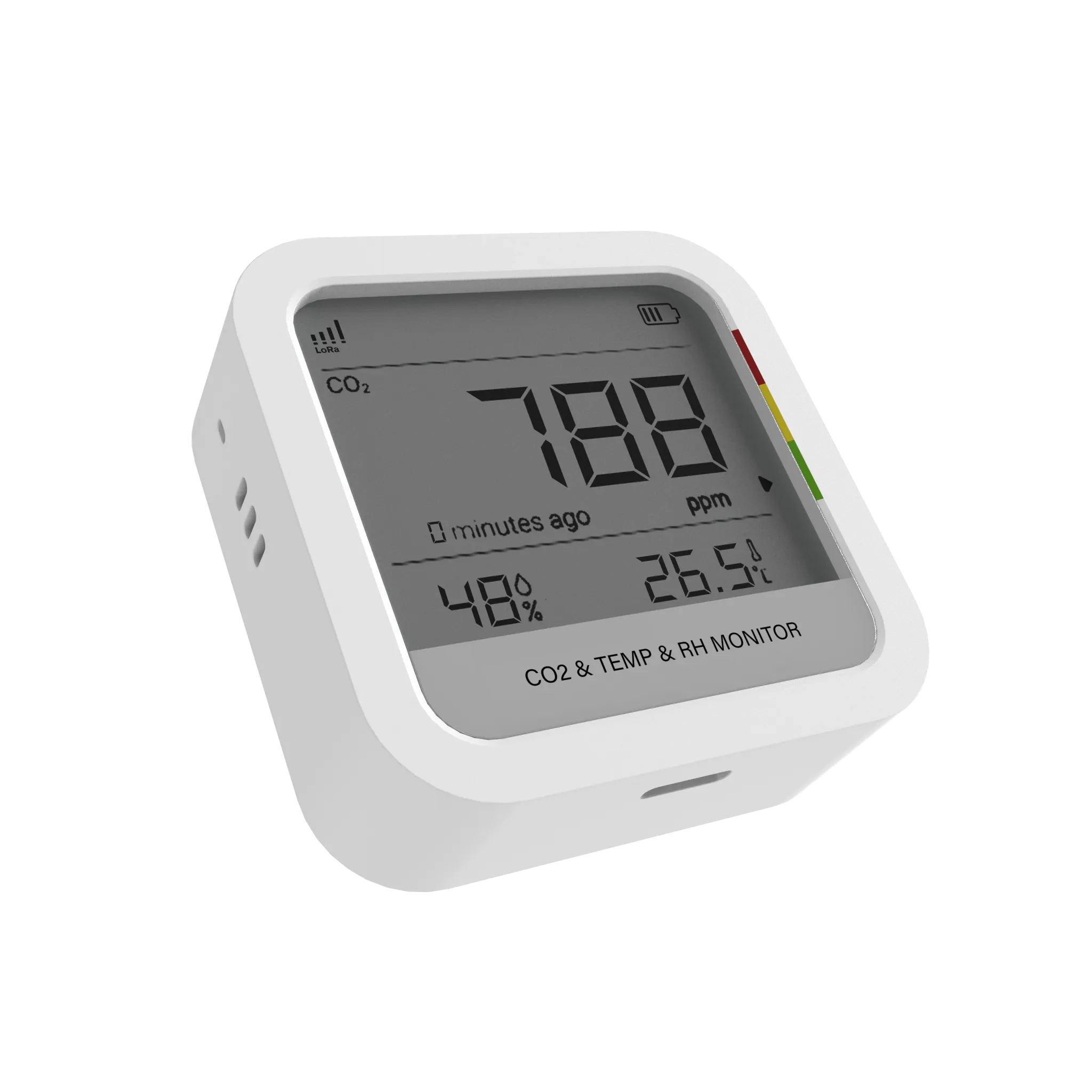 QingPing CO2 & Temperature & Humidity Monitor for LoRaWAN