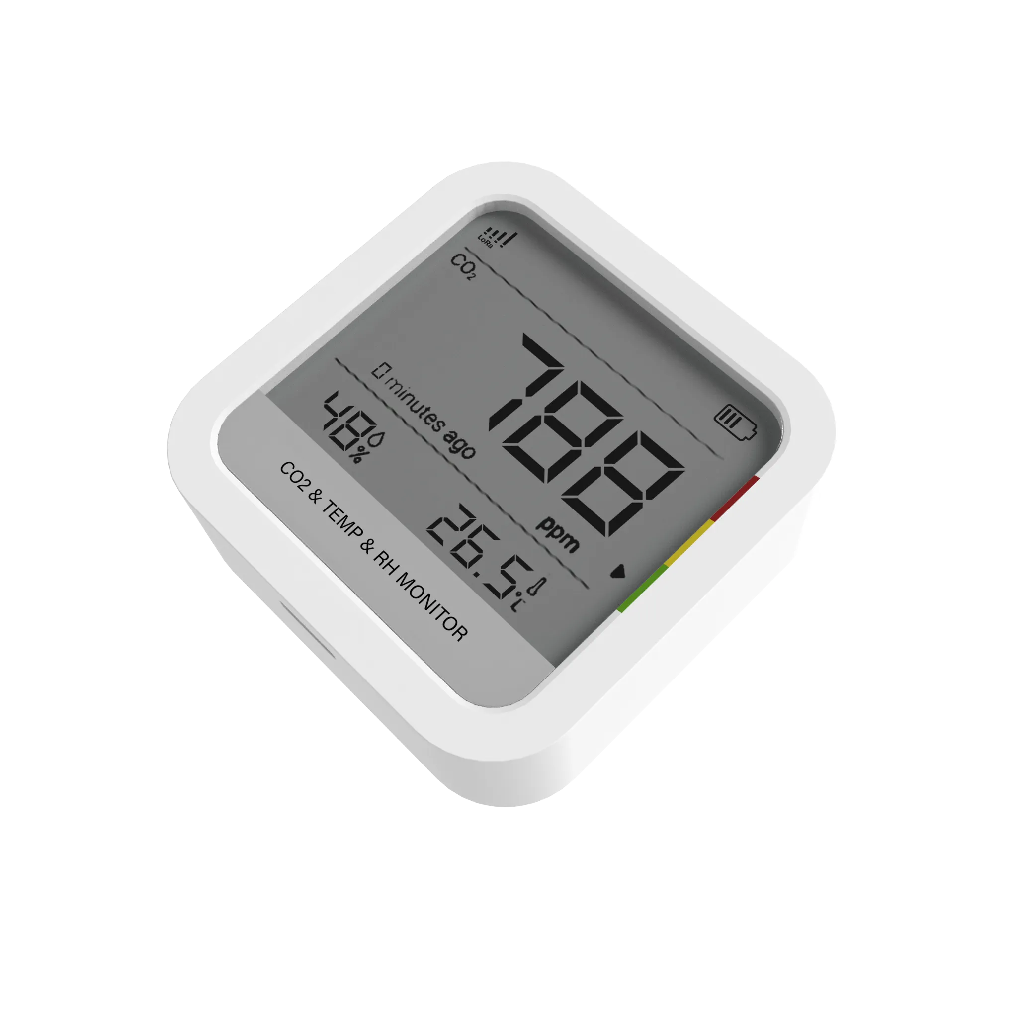 QingPing CO2 & Temperature & Humidity Monitor for LoRaWAN
