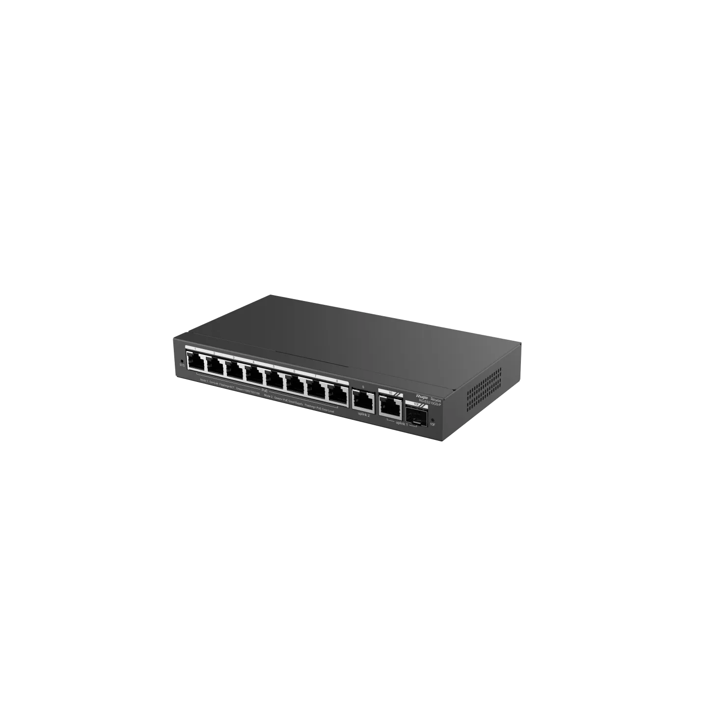 REYEE 10-Port Gigabit Smart  PoE Switch | Cloud Managed