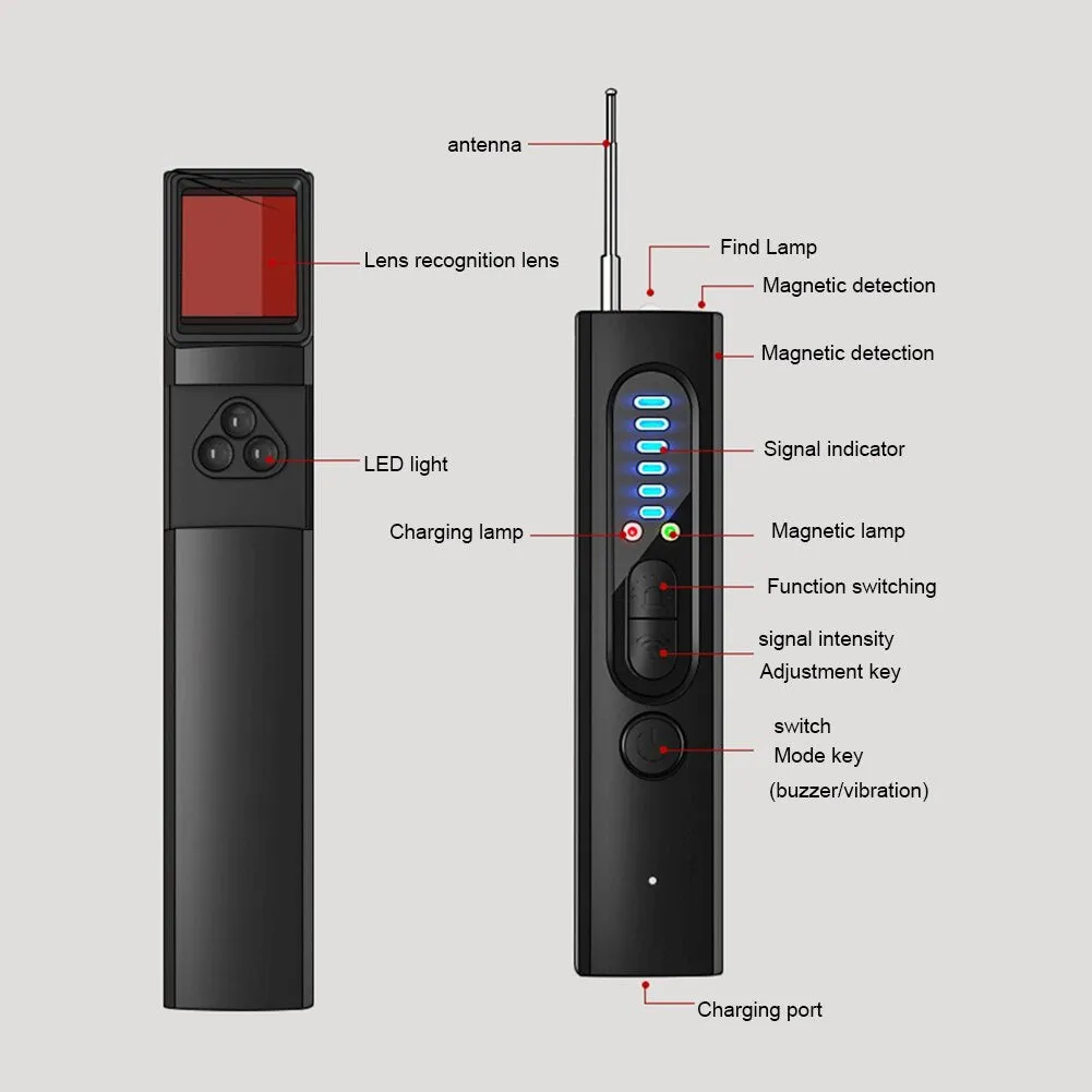 RF Signal Hidden Camera Detector Anti Spy
