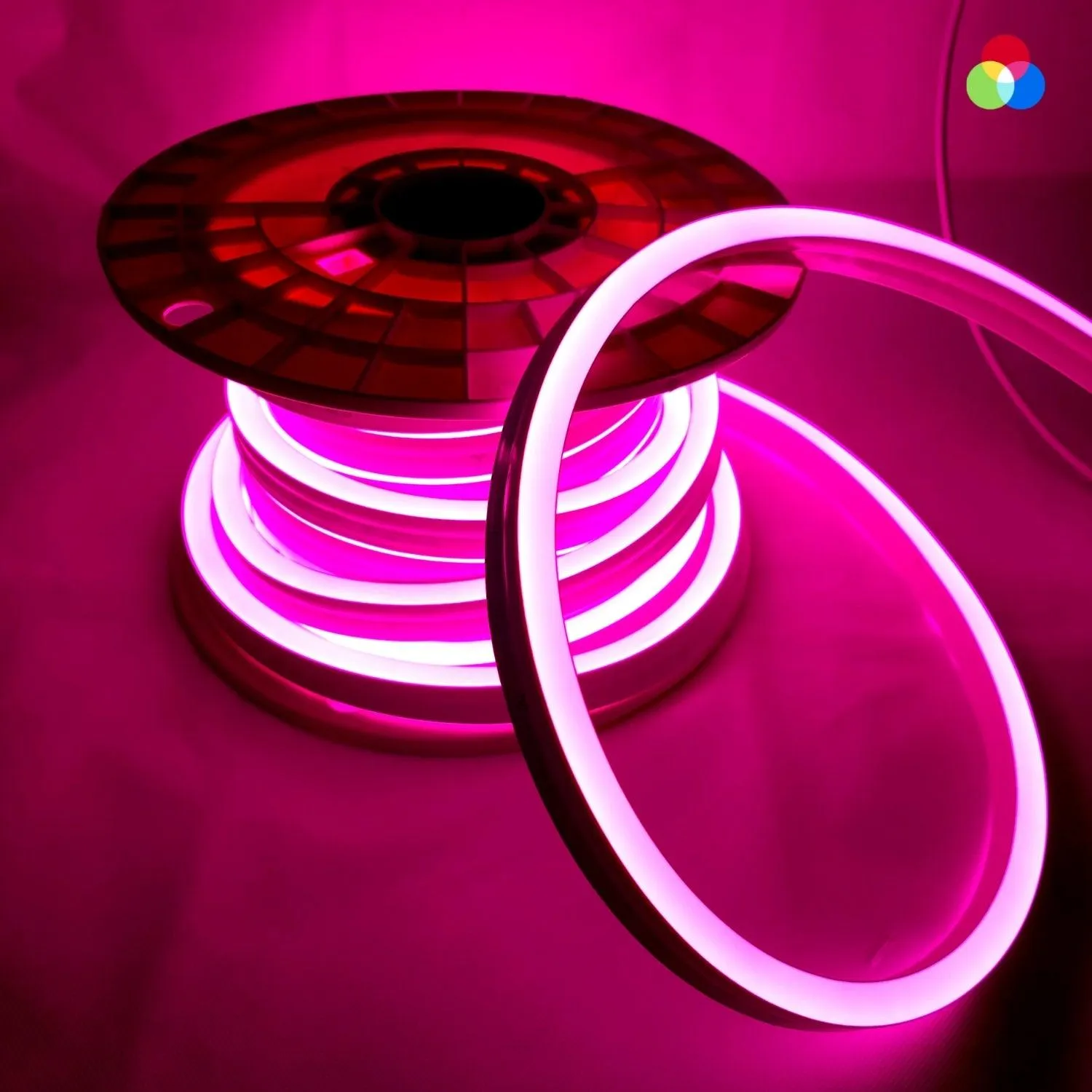 RGB Neon Flex 10x20mm 48V 10x20mm IP68 Waterproof 12.5cm Cut