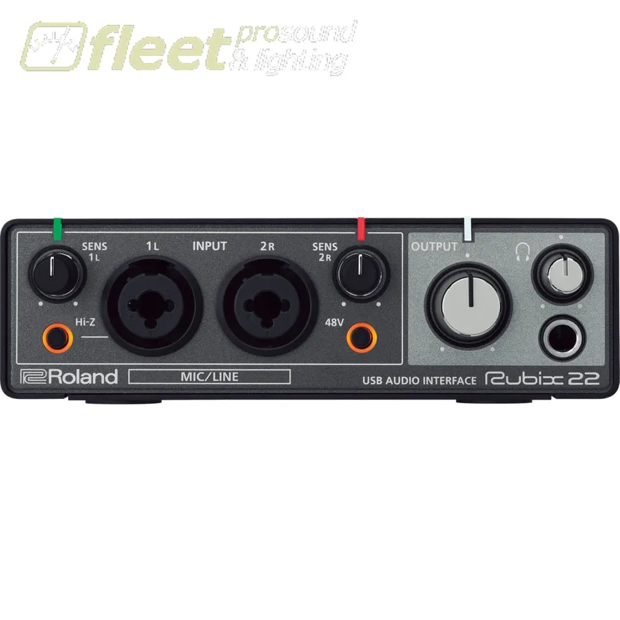 Roland RUBIX22 USB Audio Interface for Mac, PC, & iPad