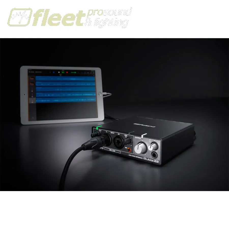 Roland RUBIX22 USB Audio Interface for Mac, PC, & iPad
