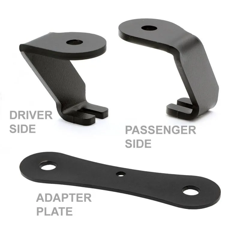 Rugged Radios A-Pillar Antenna Mount Ford F-Series Chevy Silverado Dodge Ram - Passenger Side