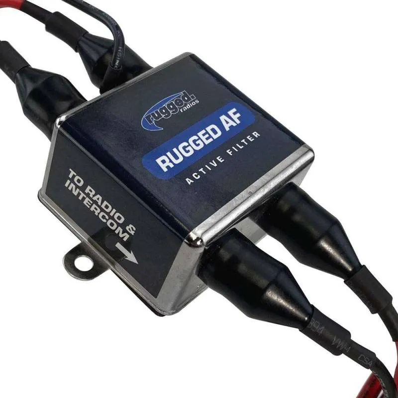 Rugged Radios Active Noise Filter for Radio and Intercom Systems