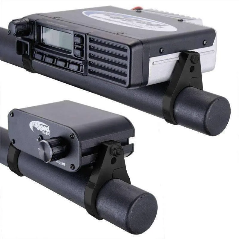 Rugged Radios Bar Mount For Intercoms, Radios & Accessories (2.5")