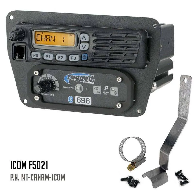 Rugged Radios Can-Am Commander Intercom and Radio Mount - Rugged Radios GMR25