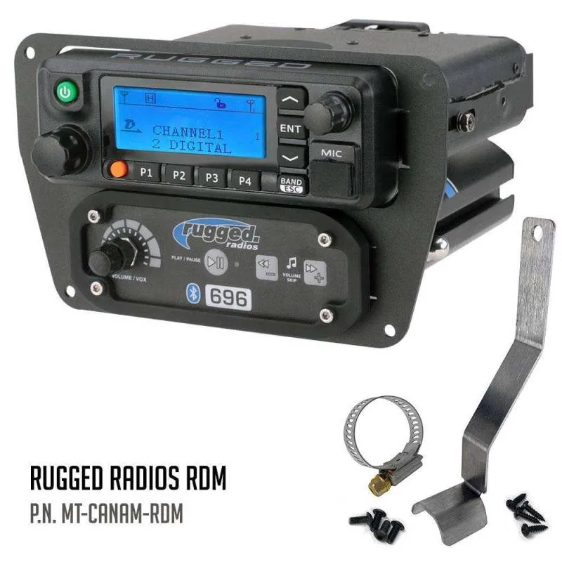 Rugged Radios Can-Am Commander Intercom and Radio Mount - Rugged Radios GMR25
