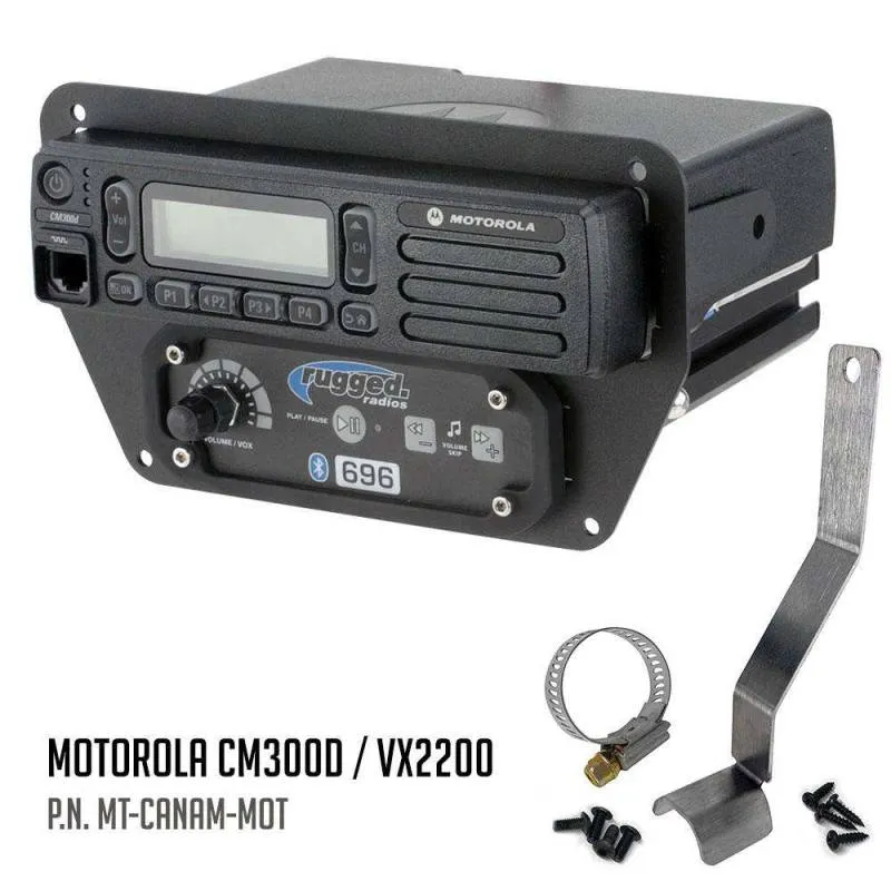 Rugged Radios Can-Am Commander Intercom and Radio Mount - Rugged Radios GMR25