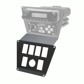 Rugged Radios Lower Accessory Panel - SPOD Switch Panel - Polaris RZR PRO XP/RZR Turbo R/RZR PRO R Dash Mount Radio/Intercom