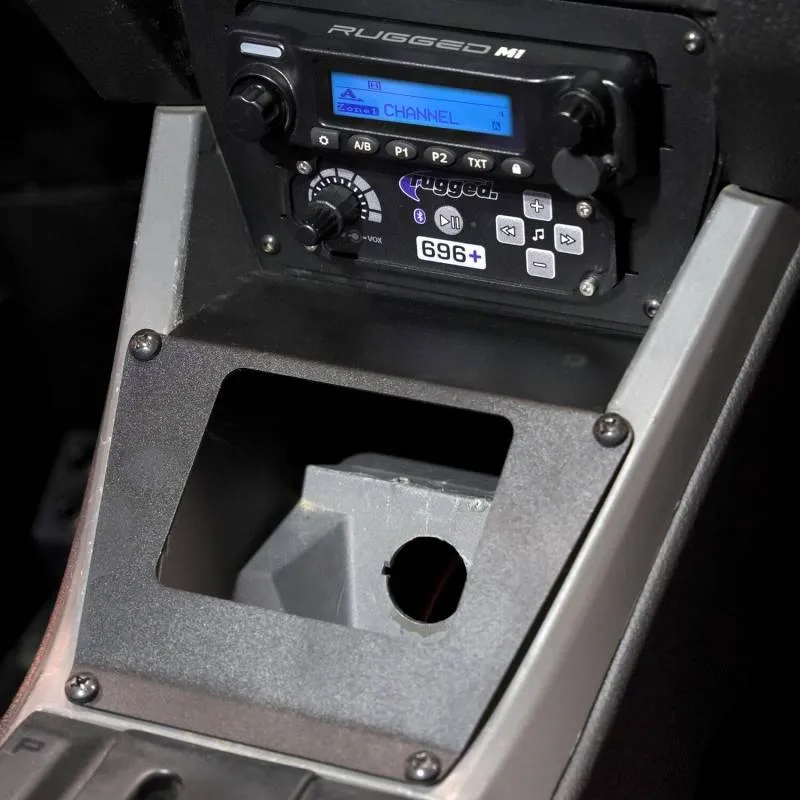 Rugged Radios Lower Accessory Panel - SPOD Switch Panel - Polaris RZR PRO XP/RZR Turbo R/RZR PRO R Dash Mount Radio/Intercom