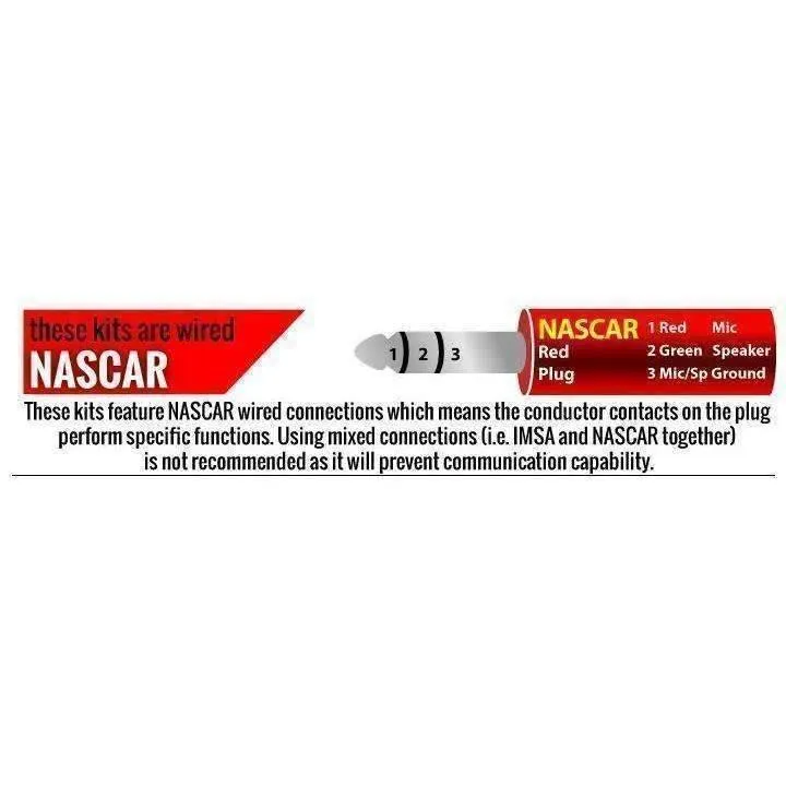 Rugged Radios The Driver - Digital NASCAR 3C Racing Kit with RDH Digital Handheld Radio