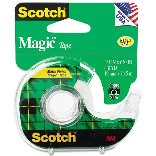 SCOTCH - Magic Tape - 3/4" x 650"