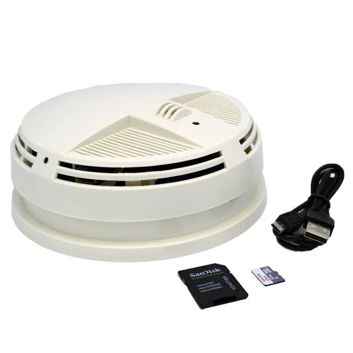 SG Xtreme Life® Smoke Detector Hidden Motion Detection Spy Camera 4K UHD DVR