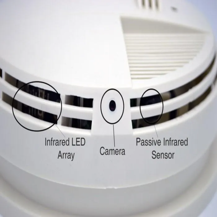 SG Xtreme Life® Smoke Detector Hidden Motion Detection Spy Camera 4K UHD DVR