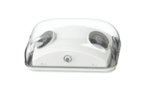 Shat-R-Shield Lighting Ironclad SRSEM LED Series Emergenncy Exit Light for Correctional Facilities