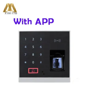 SilkID Sensor fingerprint reader bluetooth access control device with 13.56MHZ MF card reader biometric finger print machine