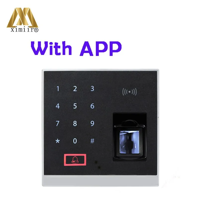 SilkID Sensor fingerprint reader bluetooth access control device with 13.56MHZ MF card reader biometric finger print machine