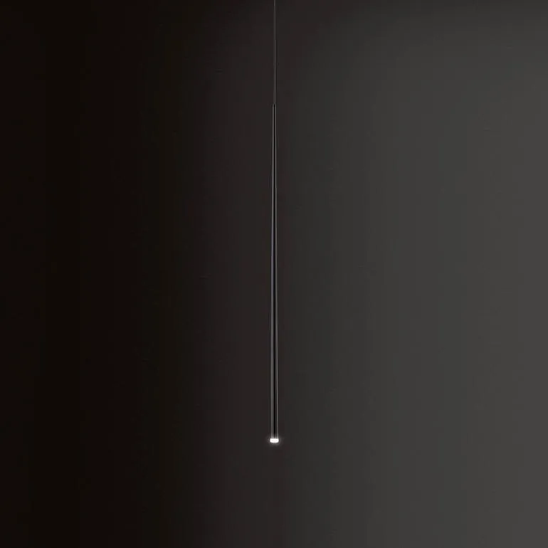 Slim 13 LEDs Pendant White Lacquer Fiber 0937