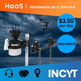 Smart Sensor Weather Station - Standard -HaaS Plan (Hardware-as-a-Service)
