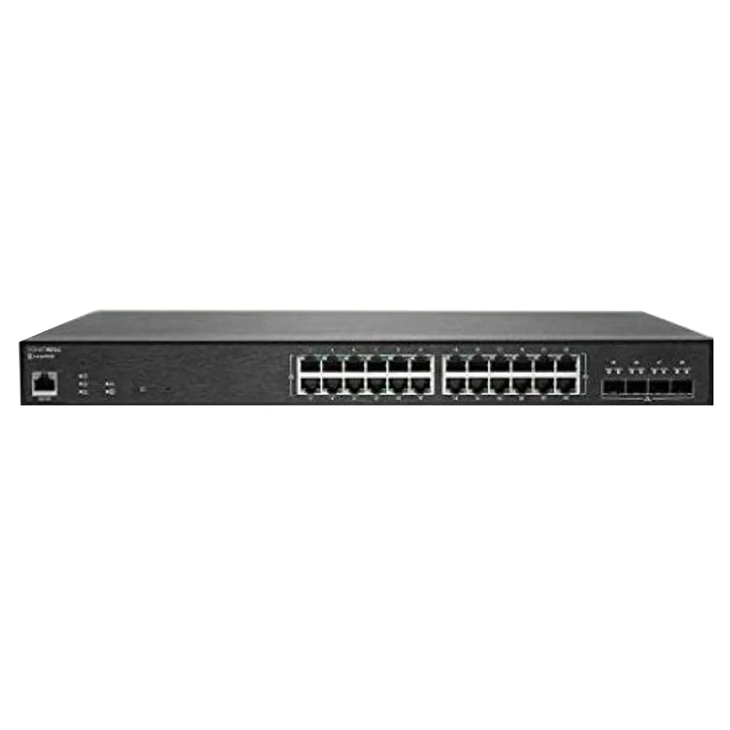 SonicWall SWS14-24FPOE Ethernet Switch 24 Ports - Manageable - Gigabit Ethernet, 10 Gigabit Ethernet - 10/100/1000Base-T, 10GBase-X - 2 Layer Supported - Modular - 500.40 W Power Consumption 02SSC8377