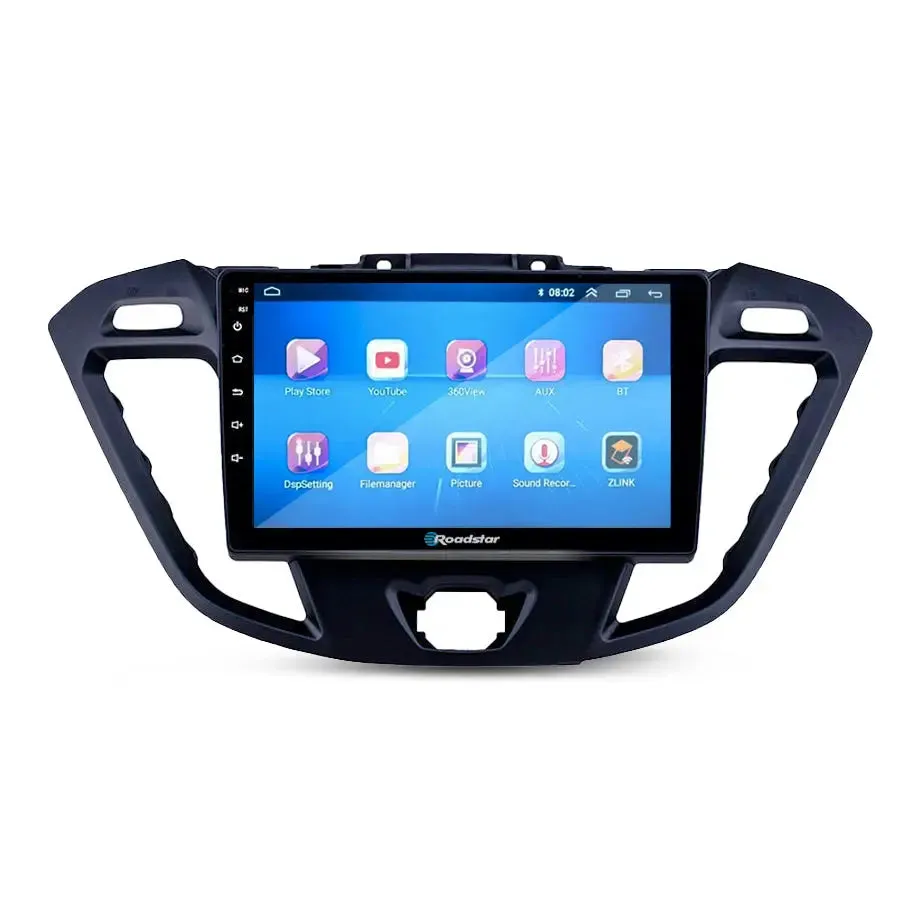 Suitable To Fit Ford Transit / Tourneo (13-17) - 9 Inch Roadstar Android Entertainment & GPS System