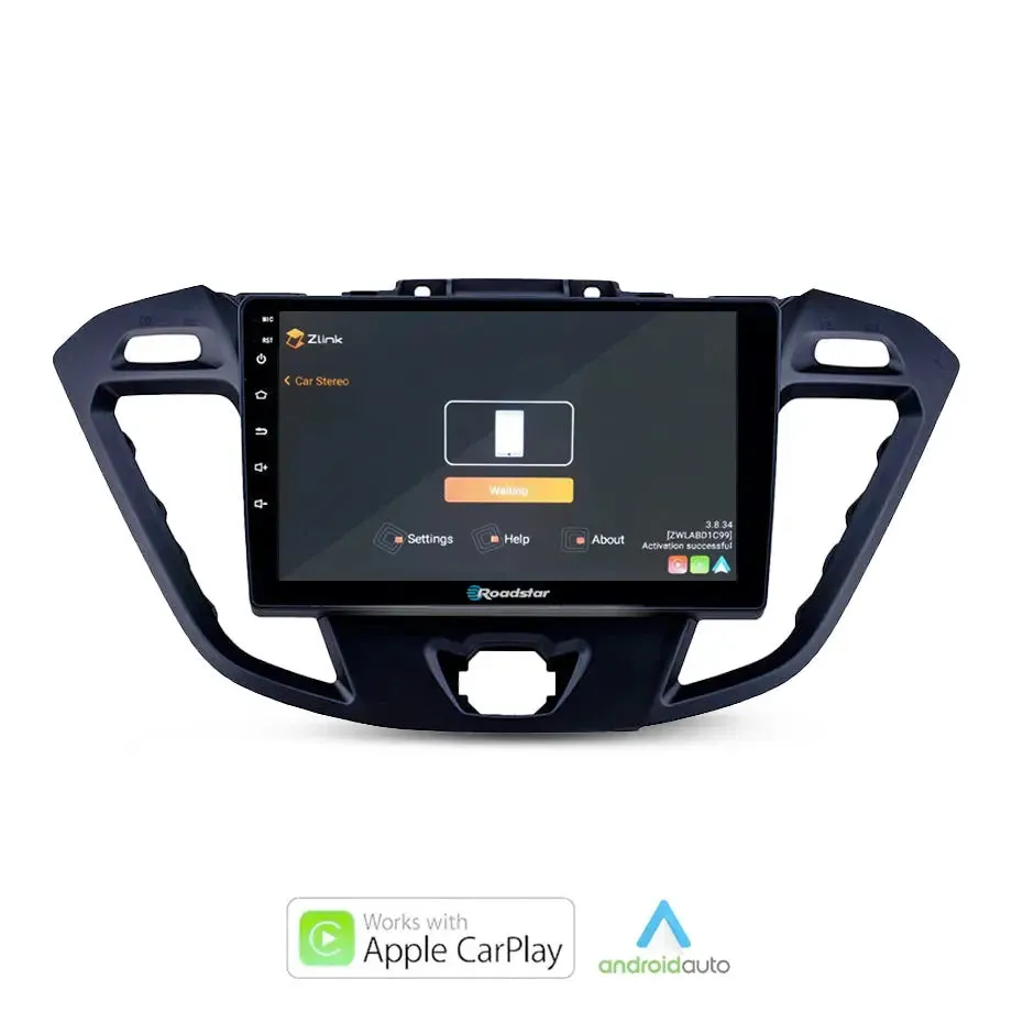 Suitable To Fit Ford Transit / Tourneo (13-17) - 9 Inch Roadstar Android Entertainment & GPS System