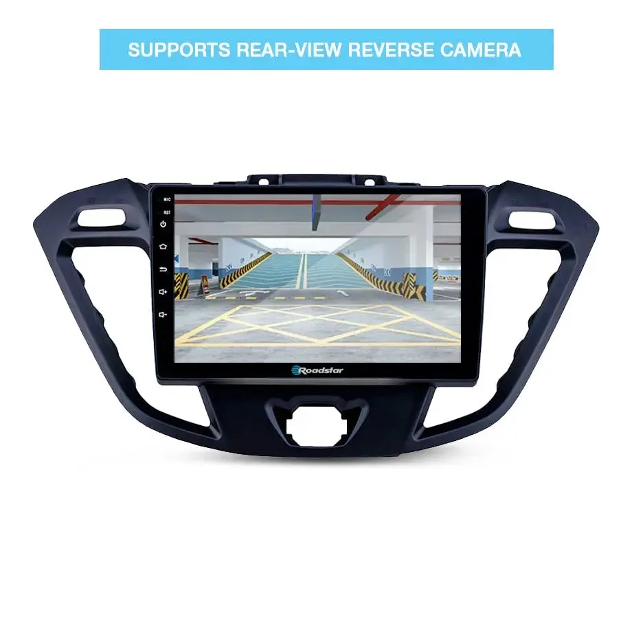 Suitable To Fit Ford Transit / Tourneo (13-17) - 9 Inch Roadstar Android Entertainment & GPS System