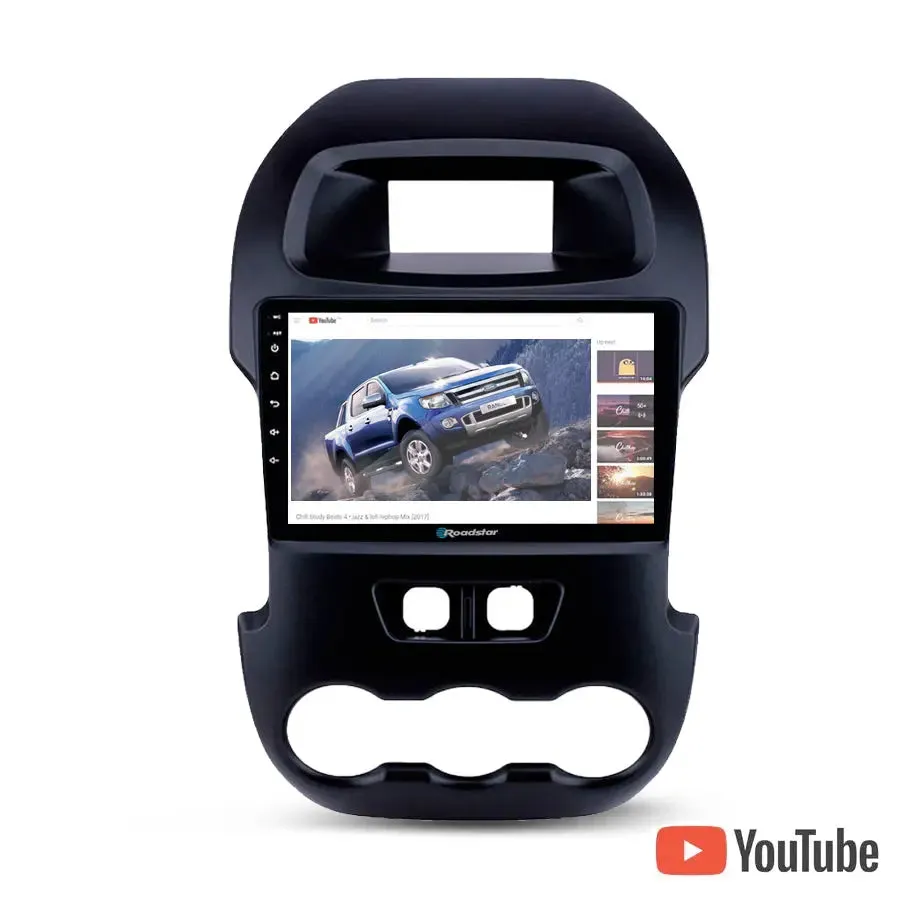 Suitable To Fit Ranger T6 (12-15) - 9 Inch Roadstar Android Entertainment & GPS System