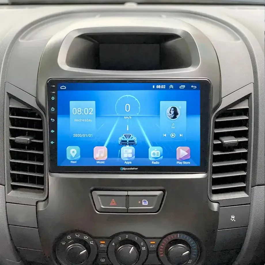Suitable To Fit Ranger T6 (12-15) - 9 Inch Roadstar Android Entertainment & GPS System