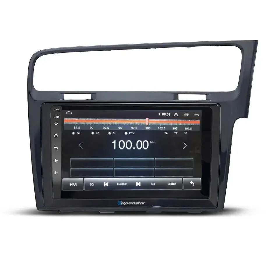 Suitable To Fit VW Golf 7 - 9 Inch Roadstar Android Entertainment & GPS System