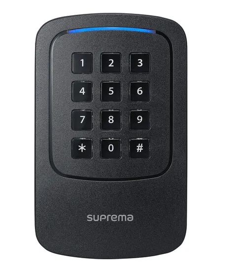 SUPREMA CORESTATION BIOMETRIC ACCESS CONTROLLER AND 4x XPD-GKDB XPASS D2 OUTDOOR COMPACT RFID READER