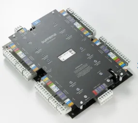 SUPREMA CoreStation Biometric Access Controller and 4x XPD2-GDB XPass D2 Outdoor Compact RFID Reader