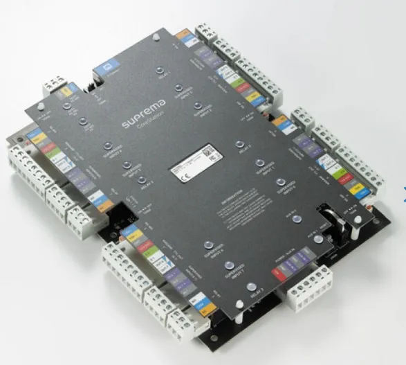 SUPREMA CoreStation Biometric Access Controller and 4x XPD2-GDB XPass D2 Outdoor Compact RFID Reader