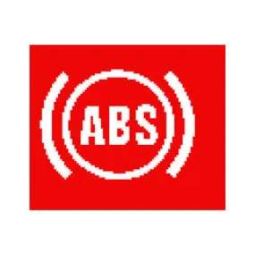 Switch Lens Bottom Red ABS Warning Pk1