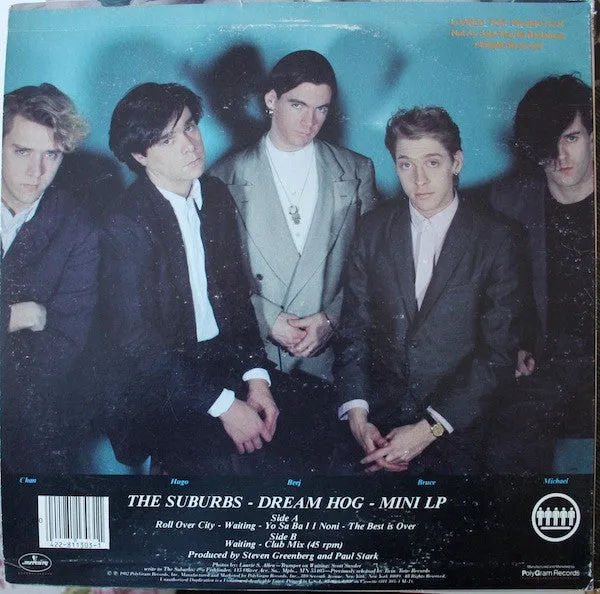 The Suburbs - Dream Hog (12", MiniAlbum, RE, PRC) (NM or M-)