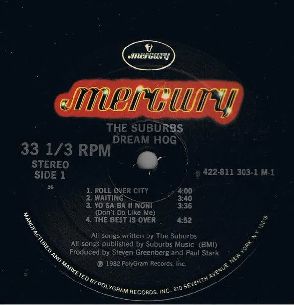 The Suburbs - Dream Hog (12", MiniAlbum, RE, PRC) (NM or M-)