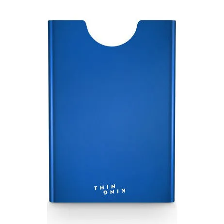 Thin King Aluminum Card Case - Blue