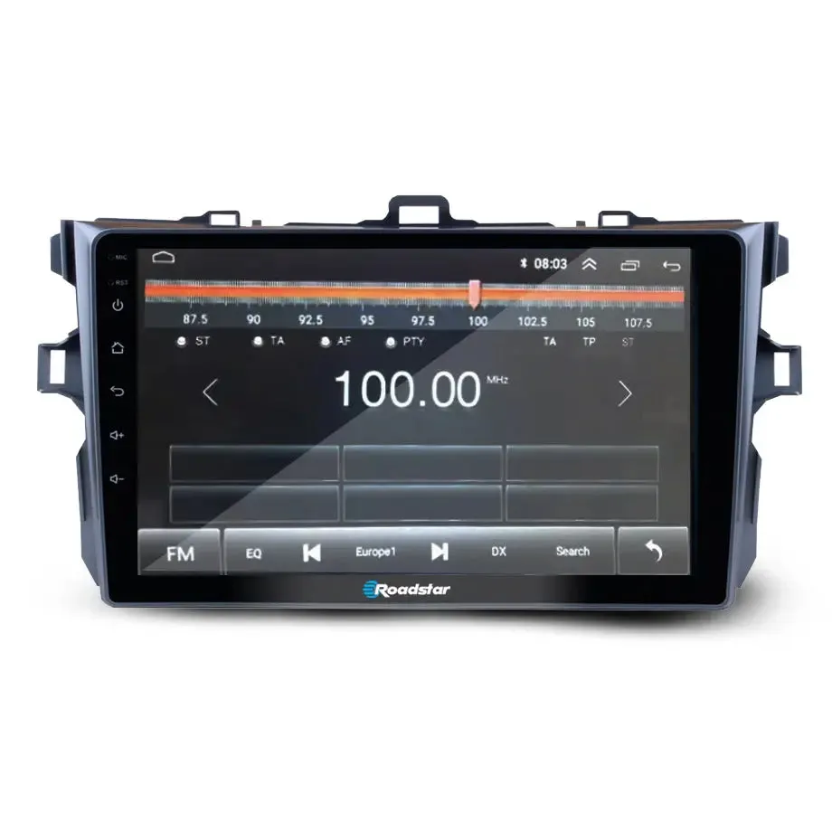 Toyota Corolla (07-13) - 9 Inch Roadstar Android Entertainment & GPS System