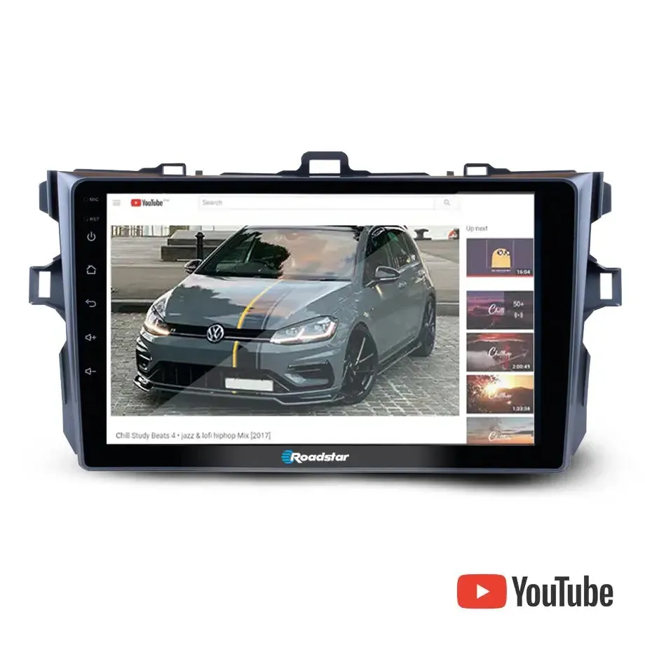 Toyota Corolla (07-13) - 9 Inch Roadstar Android Entertainment & GPS System