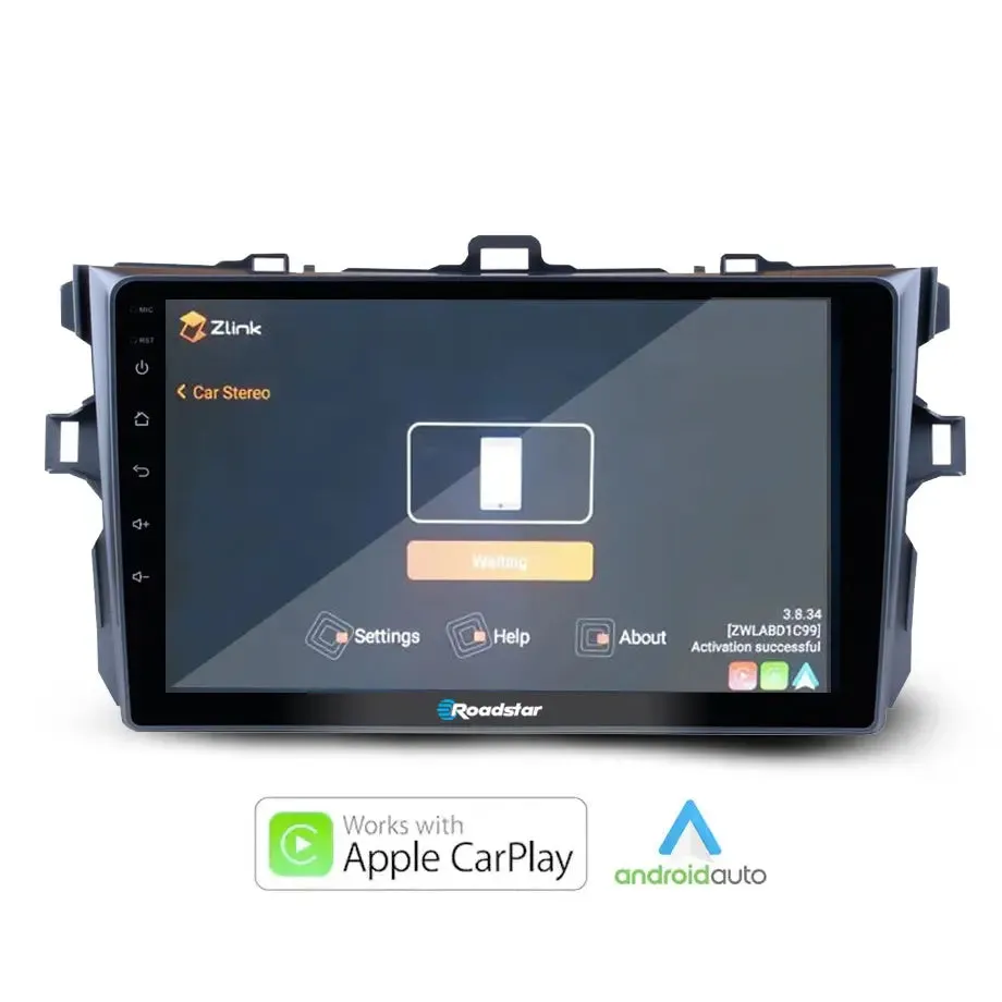 Toyota Corolla (07-13) - 9 Inch Roadstar Android Entertainment & GPS System