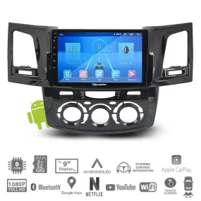 Toyota Fortuner (05-14) - 9 Inch Roadstar Android Entertainment & GPS System (M/C)