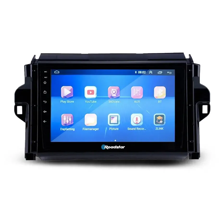 Toyota Fortuner (16-22) - 9 Inch Roadstar Android Entertainment & GPS System