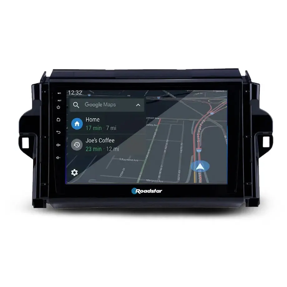 Toyota Fortuner (16-22) - 9 Inch Roadstar Android Entertainment & GPS System