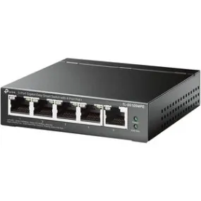 TP-Link TL-SG105MPE - 5-Port Gigabit Easy Smart Switch with 4-Port PoE 