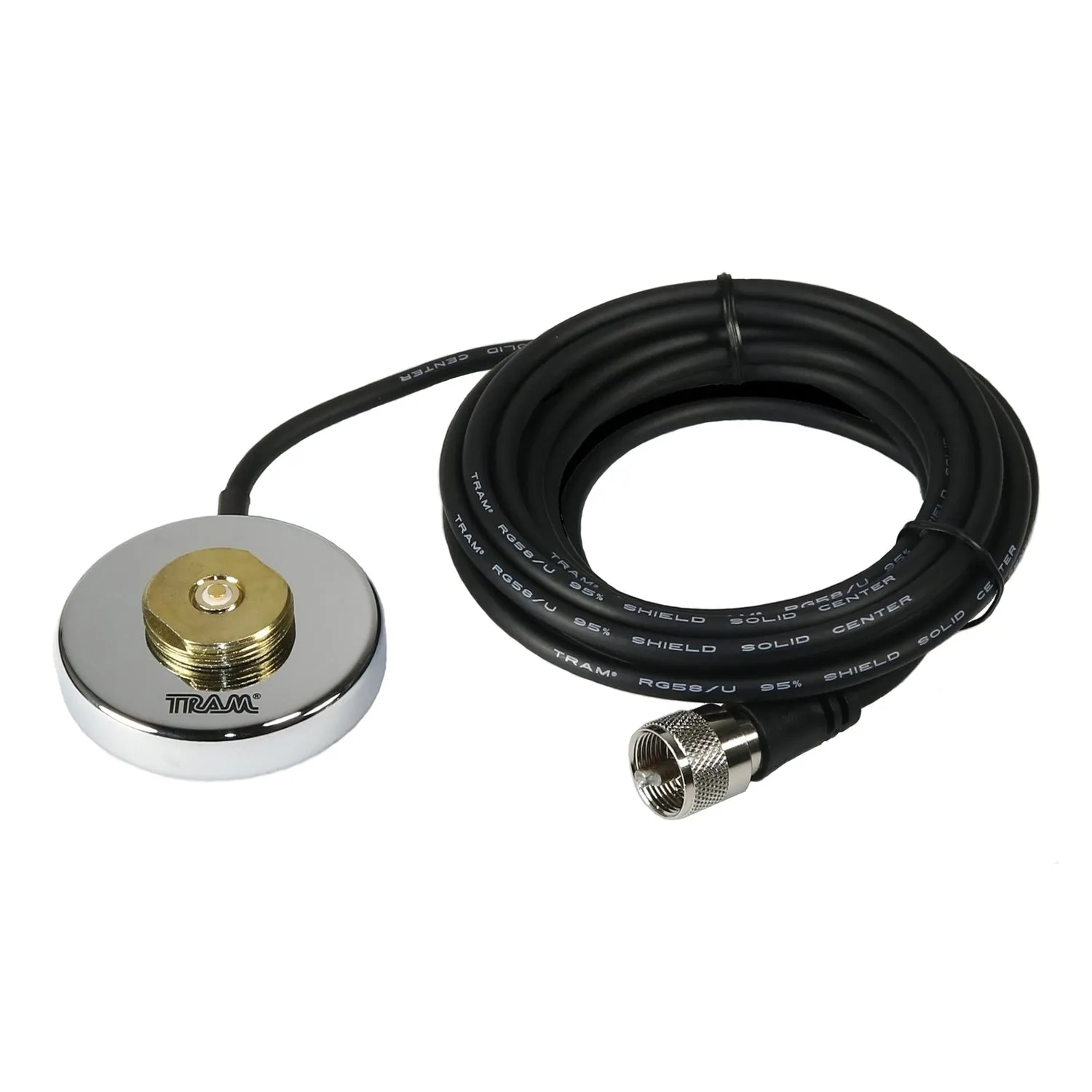 Tram 1229-UHF UHF Strong 2-1/2-In. NMO Magnet Mount for High