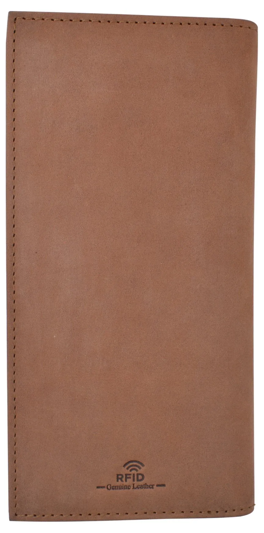 USA Genuine Leather Checkbook Cover For Men & Women Checkbook Holder Wallet RFID Blocking RFID61156HU