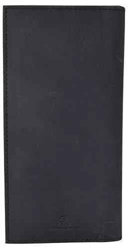 USA Genuine Leather Checkbook Cover For Men & Women Checkbook Holder Wallet RFID Blocking RFID61156HU