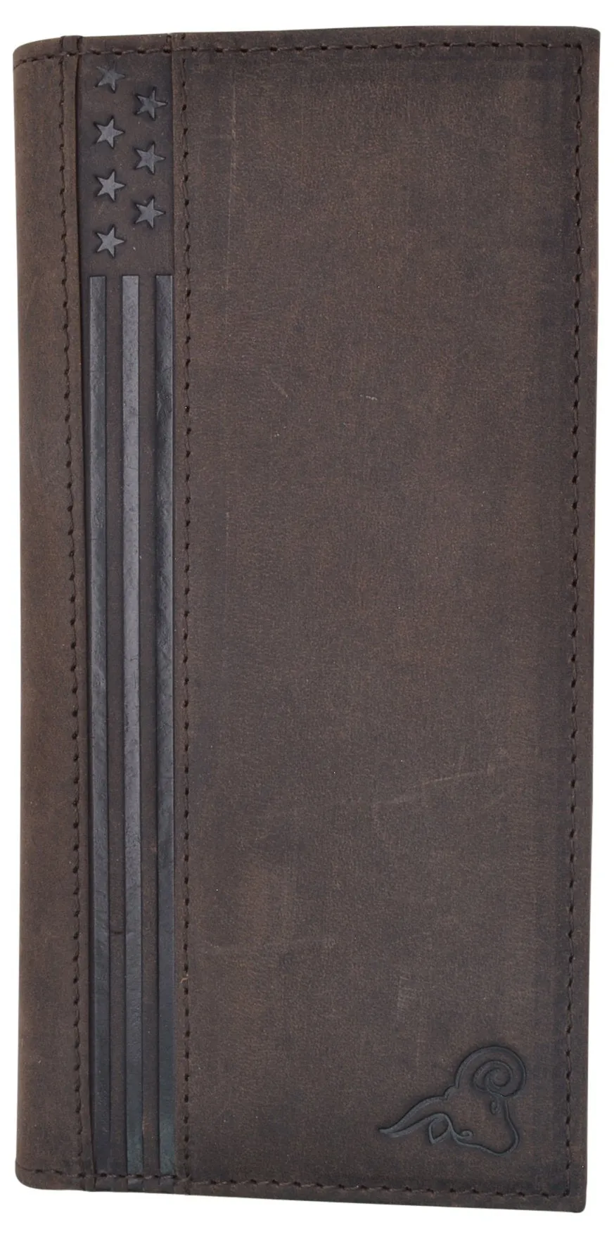 USA Genuine Leather Checkbook Cover For Men & Women Checkbook Holder Wallet RFID Blocking RFID61156HU