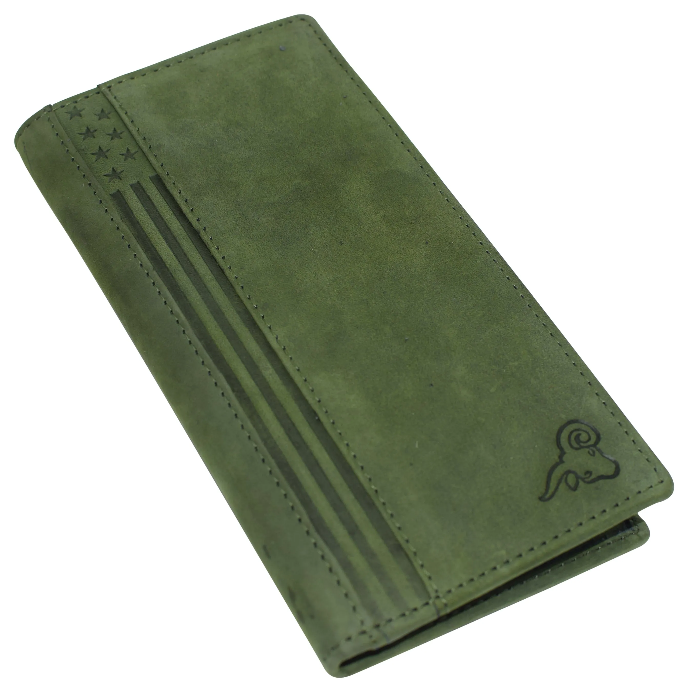 USA Genuine Leather Checkbook Cover For Men & Women Checkbook Holder Wallet RFID Blocking RFID61156HU